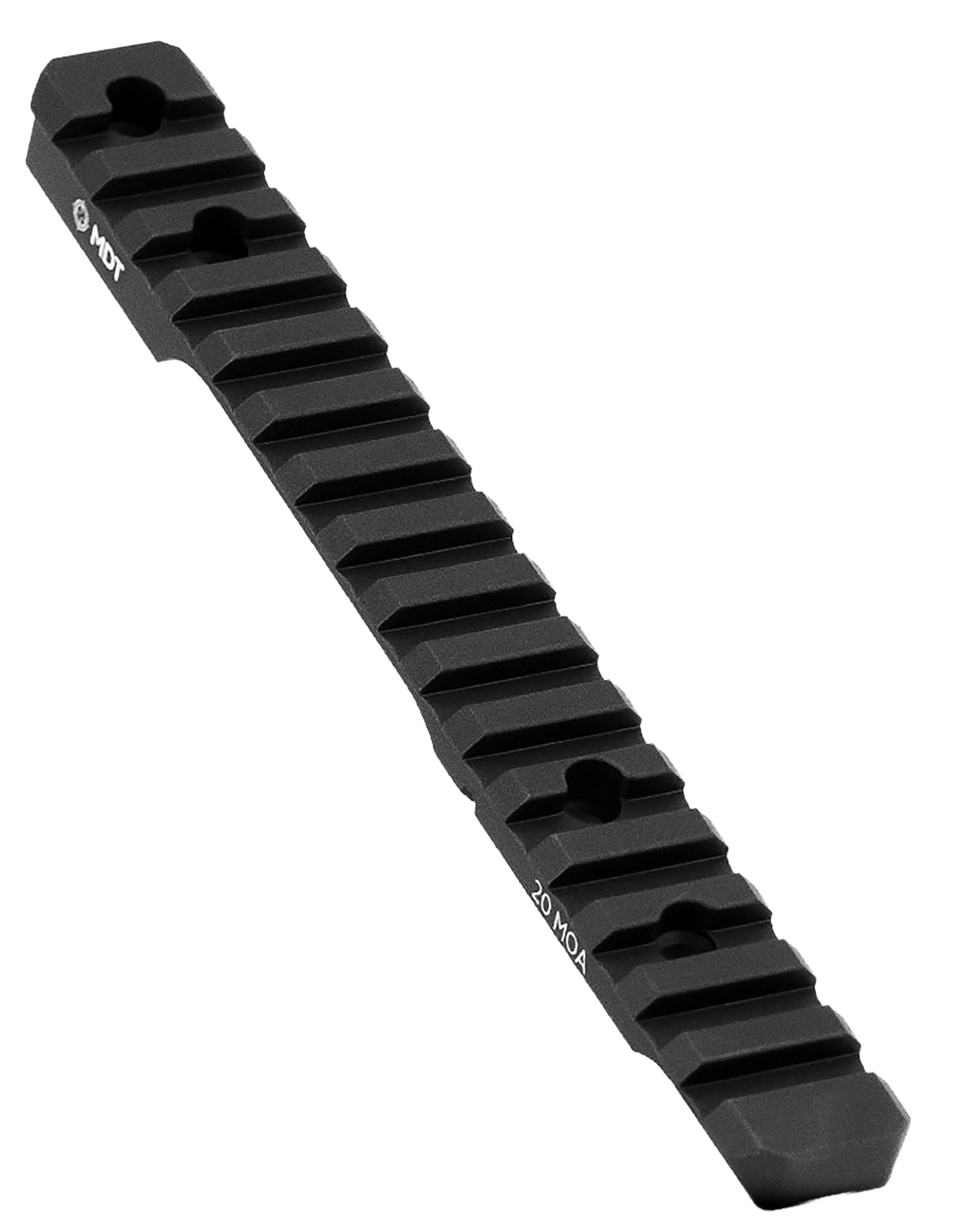 MDT Picatinny Scope Rail 20 MOA Black Anodized Aluminum 11" - Fits Remington 700 SA