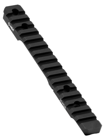 MDT Picatinny Scope Rail 20 MOA Black Anodized Aluminum 11" - Fits Remington 700 SA