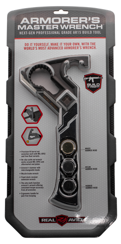 Real Avid Armorer's Master Wrench AR-15 Stainless Steel Multi-Tool