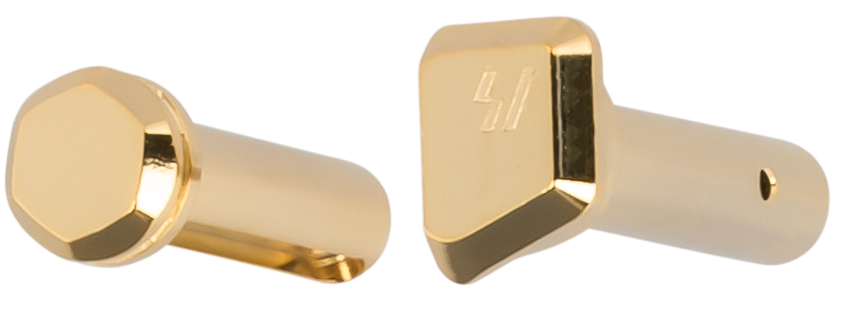 Strike Industries Extended Takedown/Pivot Pins AR-15/M4/M16 Gold Chrome Steel