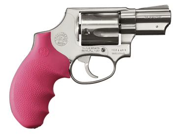 Hogue 67007 OverMolded Monogrip Cobblestone Pink Rubber Grip for Taurus 85