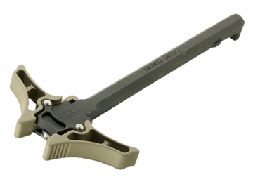 Timber Creek Outdoors Enforcer AR-10 Ambidextrous Charging Handle - Flat Dark Earth Billet Aluminum