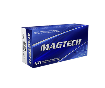 Magtech 38H Range/Training 38 Special +P 158gr Semi Jacketed Hollow Point - Box or Case