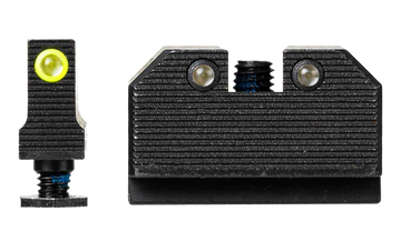 Tapco TAP22039 Tritium Sight Black Frame Fits Glock MOS - Optic Ready Height