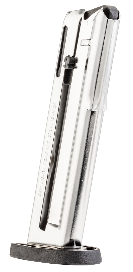 Smith & Wesson M&P 22 Compact 10rd 22 LR Stainless Steel Pistol Magazine