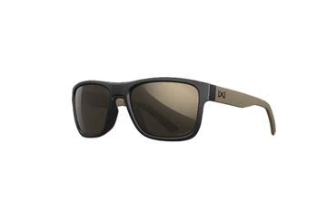 Wiley X Ovation CAPTIVATE Tungsten Mirror Lens Polycarbonate Matte Black/Tan Safety Glasses