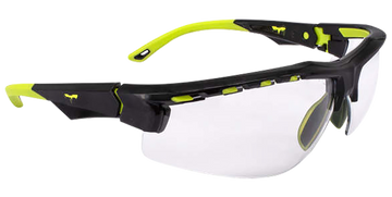 Radians Thraxus Elite TXE810CS Clear Lens Hi-Vis Frame Safety Glasses