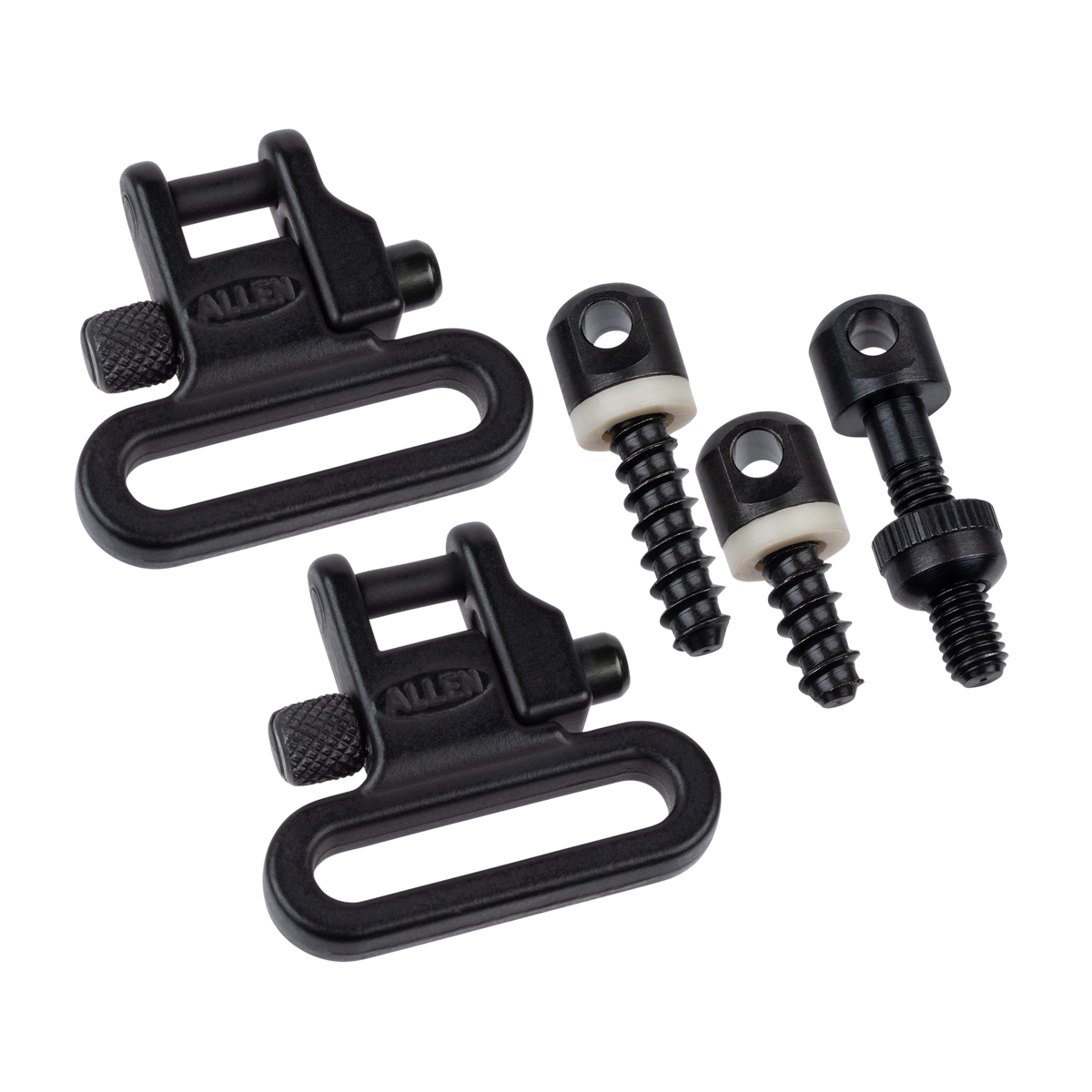 Allen 14420 Magnum Swivel Set Black 1" Bolt Action Rifles