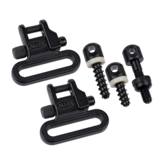 Allen 14420 Magnum Swivel Set Black 1" Bolt Action Rifles