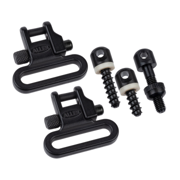 Allen 14420 Magnum Swivel Set Black 1" Bolt Action Rifles