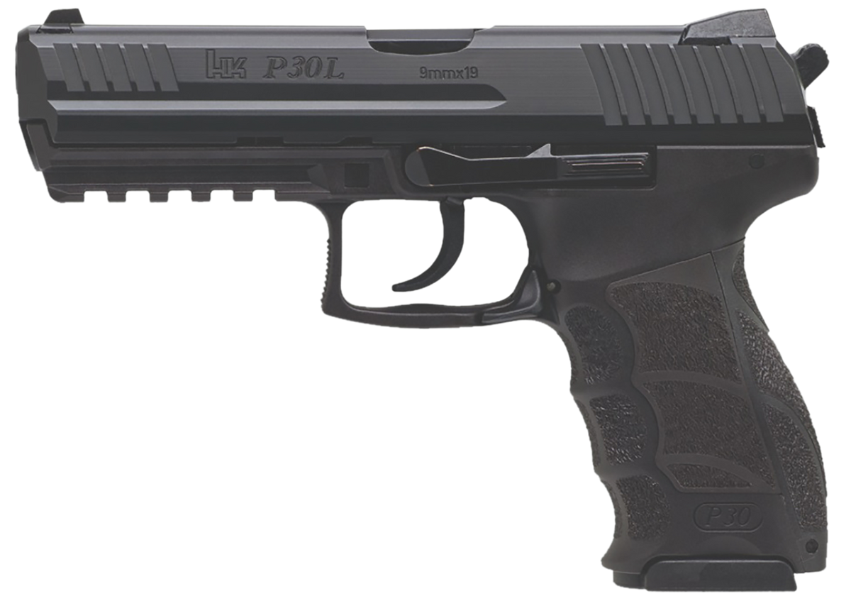 HK P30L V3 9mm Luger 4.45" 15+1 Semi-Auto Pistol