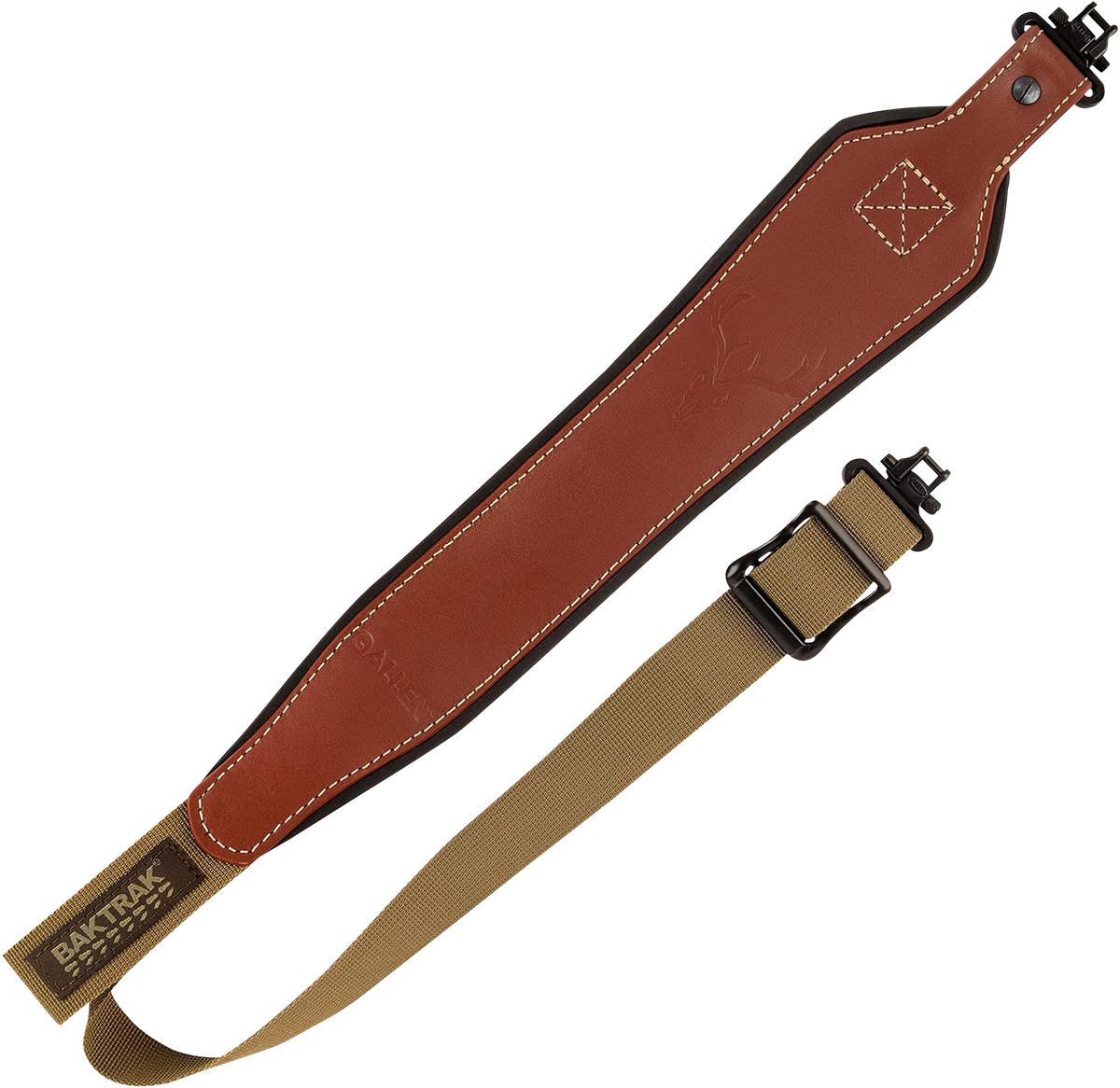 Allen 8391 BakTrak Leather Rifle/Shotgun Sling 26"-35" Brown