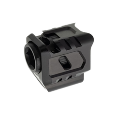 Tyrant CNC Glock 43/43X Compensator 9mm Luger Black Aluminum