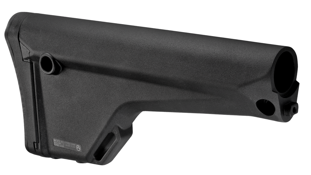 Magpul Industries MOE Rifle Stock Black Synthetic Fixed for AR-15/M16/M4 - MAG404-BLK