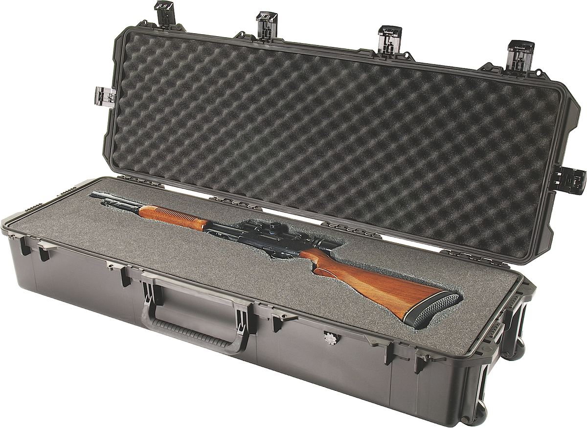 Pelican Storm IM3220 44" Long Gun Case Black HPX Resin 2 Guns w/Wheels