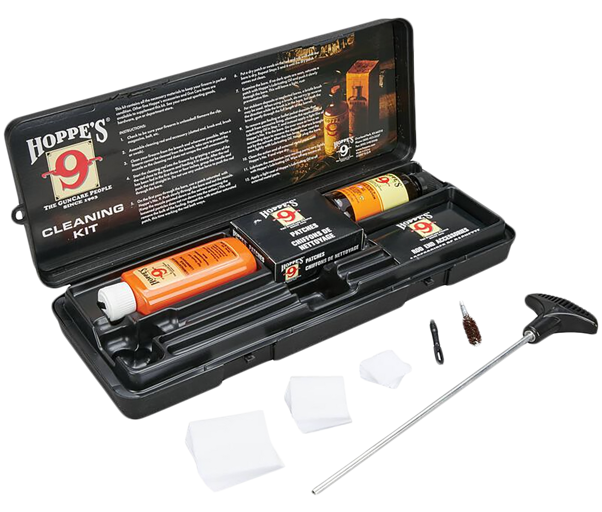 Hoppes PCO Pistol Cleaning Kit All Caliber with Storage Box