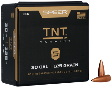 Speer Ammo 1986 TNT 30 Cal .308 125gr Jacketed Hollow Point - 100/Box