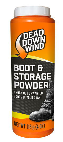Dead Down Wind 1215N Boot Powder Odor Eliminator Unscented 4 oz