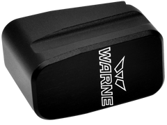 Warne MEG432BLK Magazine Extension Glock 43 9mm Luger +2 Rounds Black
