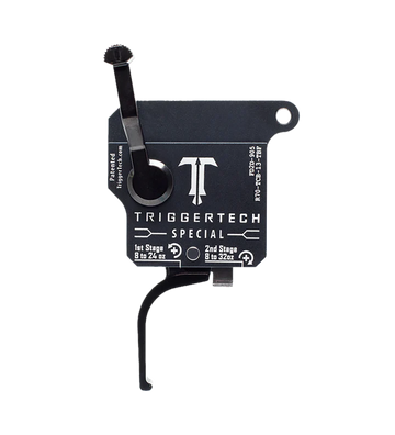 TriggerTech Special Remington 700 1-3.5 lb Two-Stage Flat Trigger w/ Bolt Release - Right Hand - Black