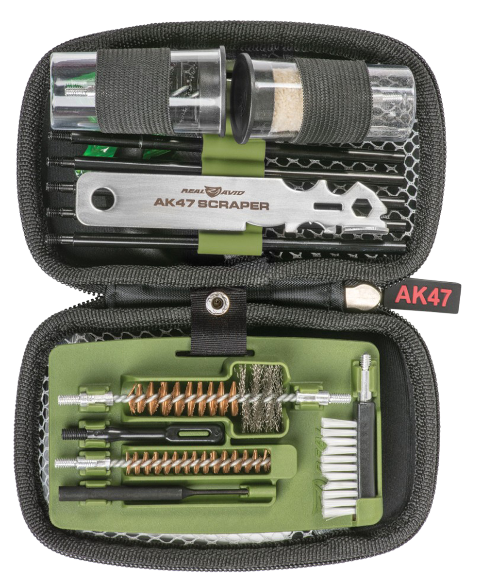 Real Avid Gun Boss AK-47 Cleaning Kit - Green Ballistic Nylon Case