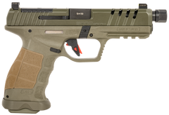 SAR USA SAR9 SOCOM 9mm Luger 5.2" 17+1 Semi-Auto Pistol - OD Green
