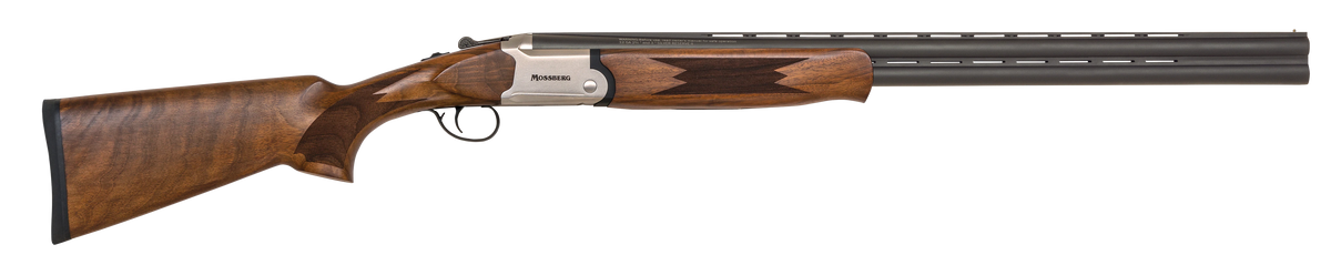 Mossberg Silver Reserve 12 Gauge 28" 2-Rd Over/Under Shotgun - Satin Walnut Stock & Silver Engraved Receiver