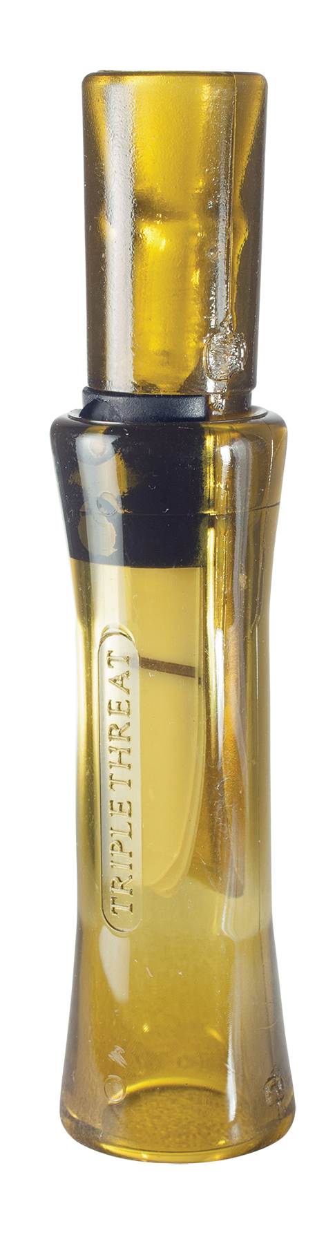 Duck Commander DC2011 Triple Threat Triple Reed Mallard Hen Duck Call - Yellow Polycarbonate