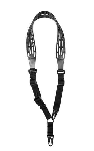 Limbsaver 12139 Tactical Sling 1" x 48" Adjustable One-Two Point Black Nylon for Rifle/Shotgun