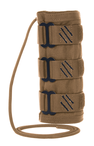 G*Outdoors T8006T Tactical Suppressor Cover 6" Tan 1000D Nylon w/Tether Line