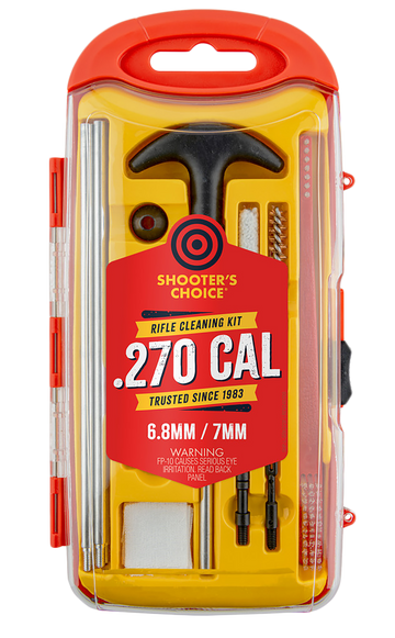 Shooters Choice SHFSRK270 .270 Cal/6.8mm Rifle Cleaning Kit