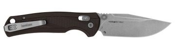 Kershaw Maneuver 1438 3.15" Folding Drop Point Plain 8Cr13MoV Stonewash Dark Bronze GFN