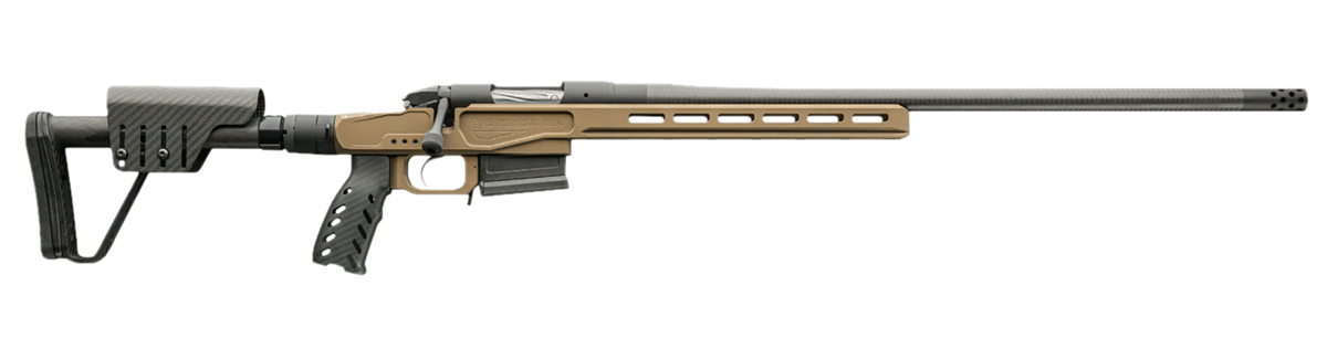 Bergara Rifles Premier MgLite 300 PRC 22" 5+1 Bolt-Action Rifle - Black Cerakote Carbon Fiber Barrel