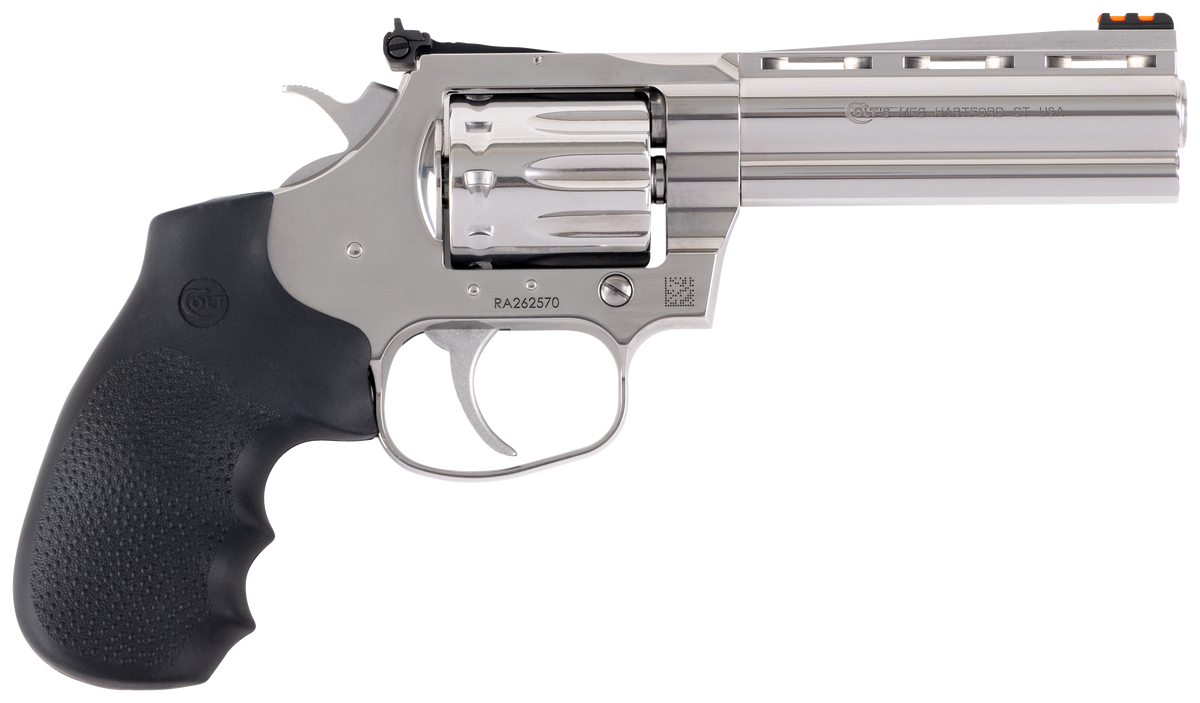 Colt Mfg King Cobra Target 22 LR 4.25" 10-Rd DA/SA Revolver