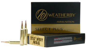 Weatherby Select Plus 257 Weatherby Magnum 100gr Swift Scirocco 20-Rd - Box or Case