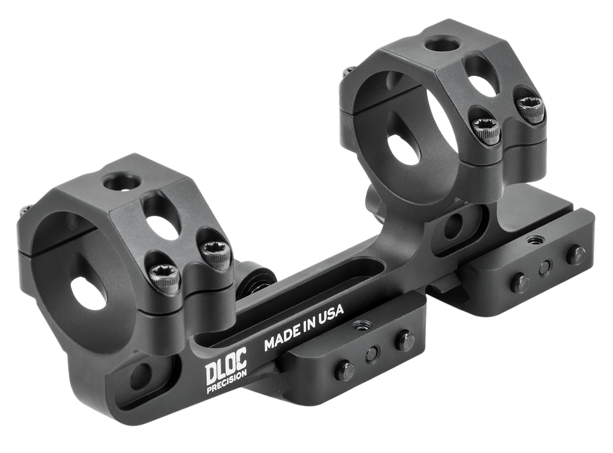 DLOC Precision DLOC-C134-1630-B Cantilever 34mm 1.63" QD Scope Mount - Black