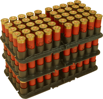MTM Case-Gard ST2040 Shotshell Tray 20 Gauge 50rd Black Polypropylene