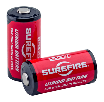 SureFire SF123A 3V Lithium Batteries 72-Pack - SF72-BB