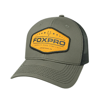 Foxpro Campfire Structured Snapback Hat - Olive Green/Black - OSFA