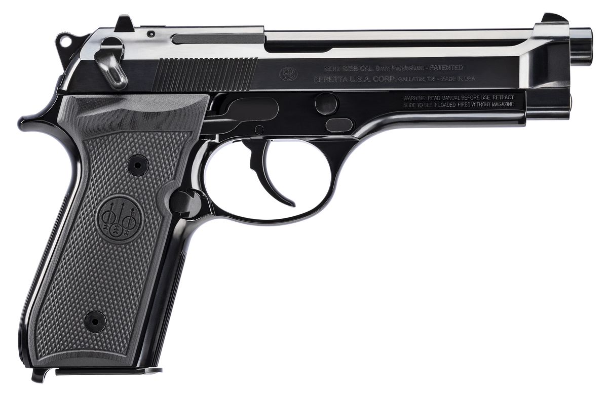 Beretta 92SB Repro 50th Anniversary 9mm Luger 4.90" 15+1 DA/SA Semi-Auto Pistol