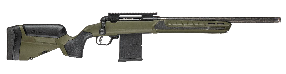 Savage 110 UltraLite Predator 6mm ARC 18\" Carbon Fiber 10+1 Bolt Action Rifle - Right Hand