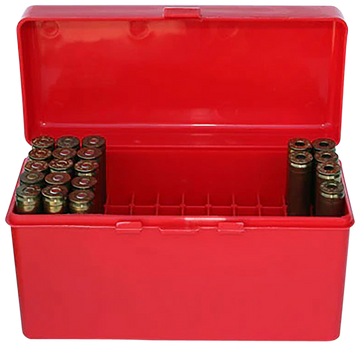 MTM Case-Gard RM6030 Flip-Top 243/308 Win/220 Swift 60rd Red Polypropylene
