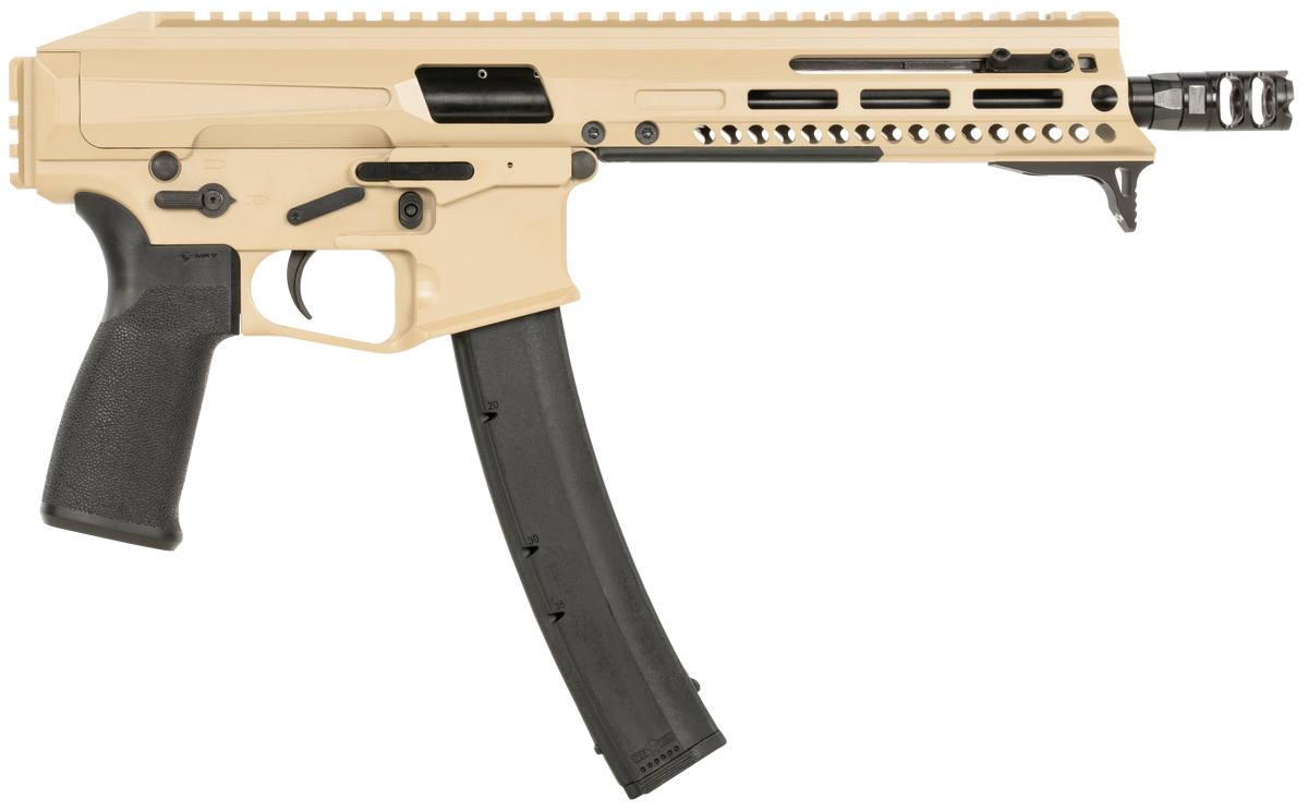 Patriot Ordnance Factory Phoenix 9mm Luger 8" 35+1 Semi-Auto Pistol - Flat Dark Earth