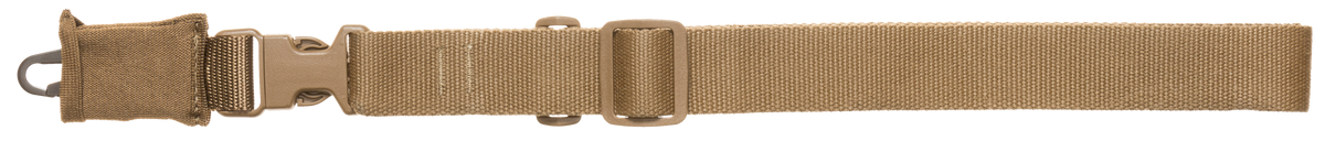 Tacshield CQB Single-Point Sling Coyote Tan 1.5" Webbing - HK Hook