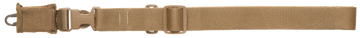 Tacshield CQB Single-Point Sling Coyote Tan 1.5" Webbing - HK Hook