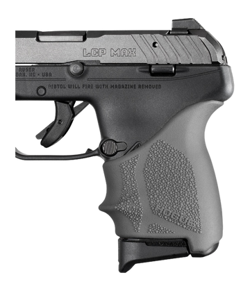 Hogue HandAll Beavertail Rubber Grip Sleeve - Ruger LCP Max - Slate Gray