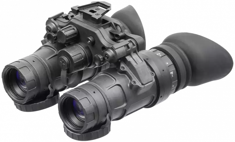 AGM Global Vision UNVG Gen 3 Auto-Gated Level 1 1x 64-72 lp/mm Dual-Channel Night Vision Goggles