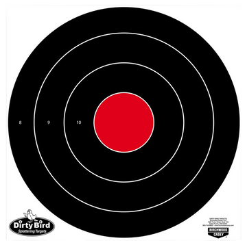 Birchwood Casey Dirty Bird 17.25" Bullseye Hanging Tagboard Target - 5 Pack