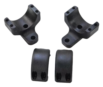 DNZ Game Reaper 2 2-Pc Scope Mount & Ring Combo 30mm Extra High Matte Black - Howa