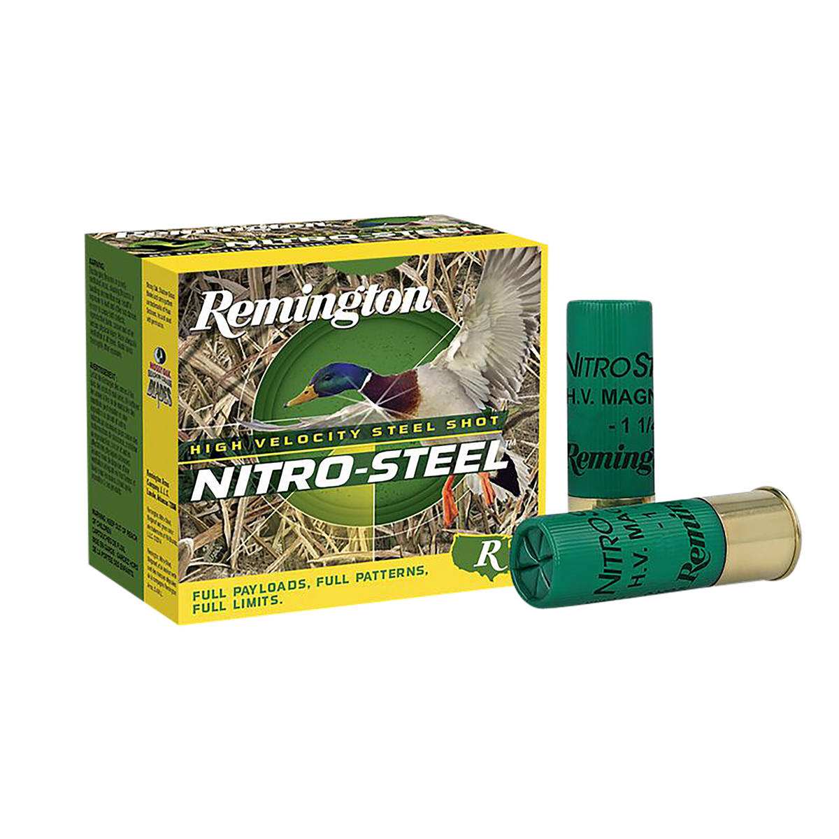 Remington Ammunition Nitro-Steel High Velocity 12 Gauge 3" 1-3/8 oz #2 Shot - Box or Case